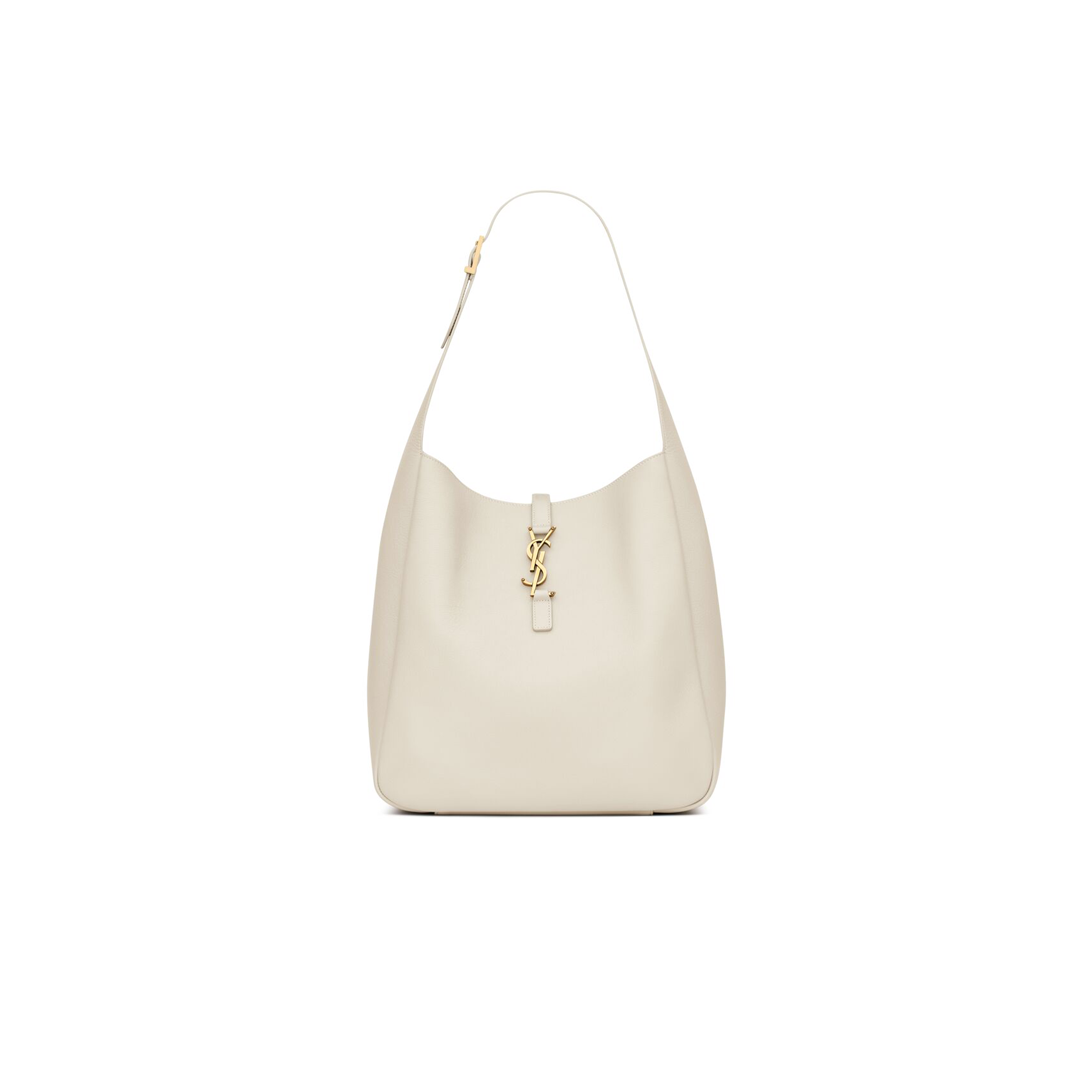 y*l le 5 À 7 S*pple large in grained leather 753837aaauq9207 (30*31*13cm)